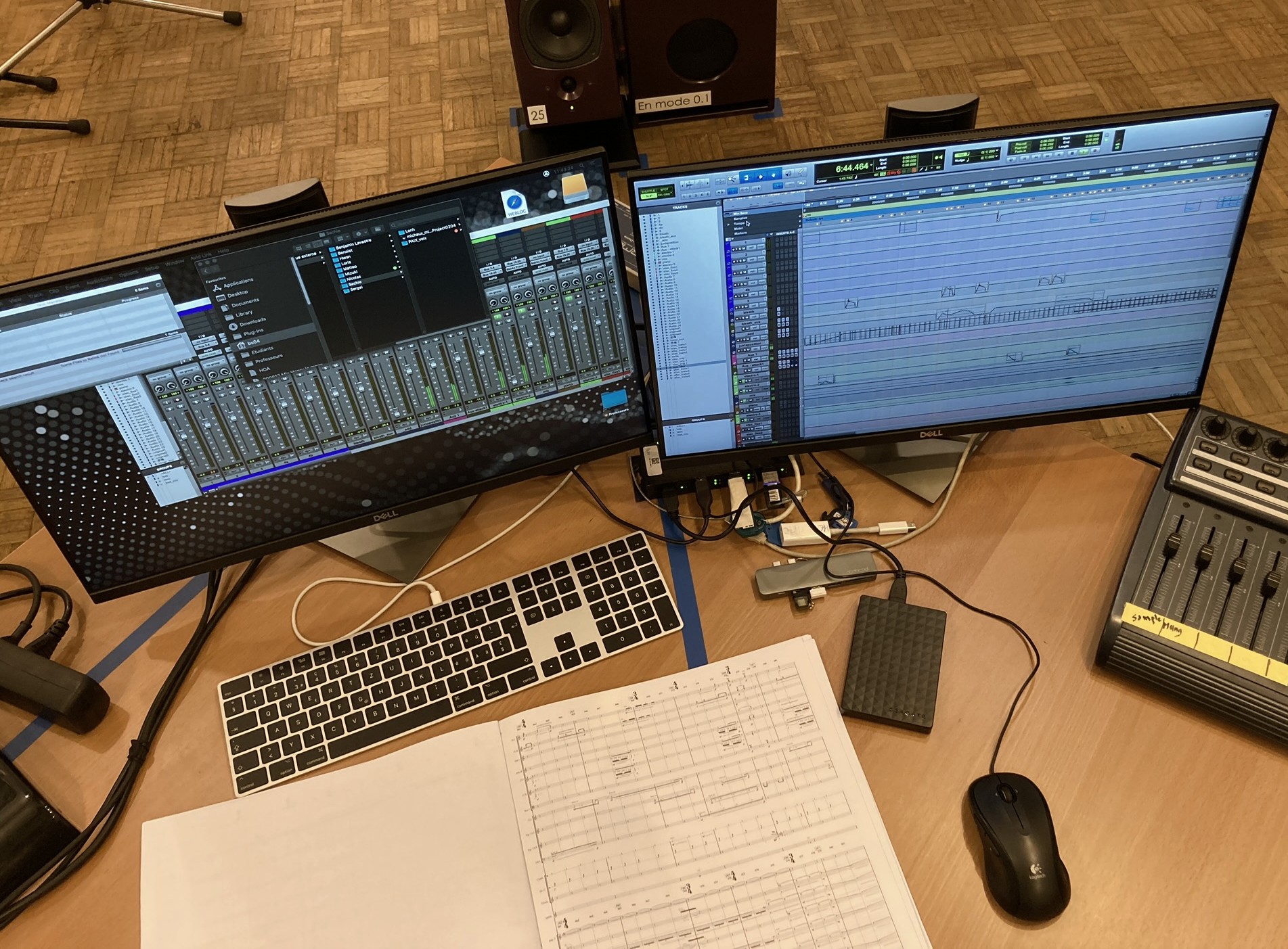 Cours de composition, sound design et musique électronique